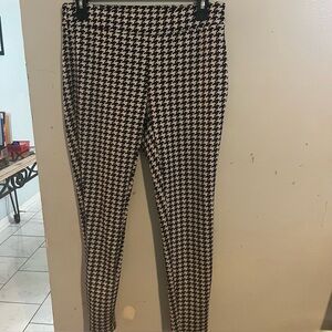 NYC Black and White Houndstooth Trousers